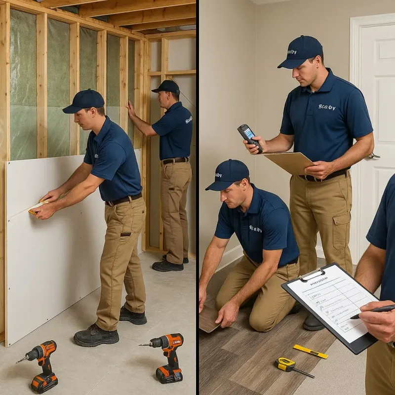 Repairs and Reconstruction process in Carthage, NC