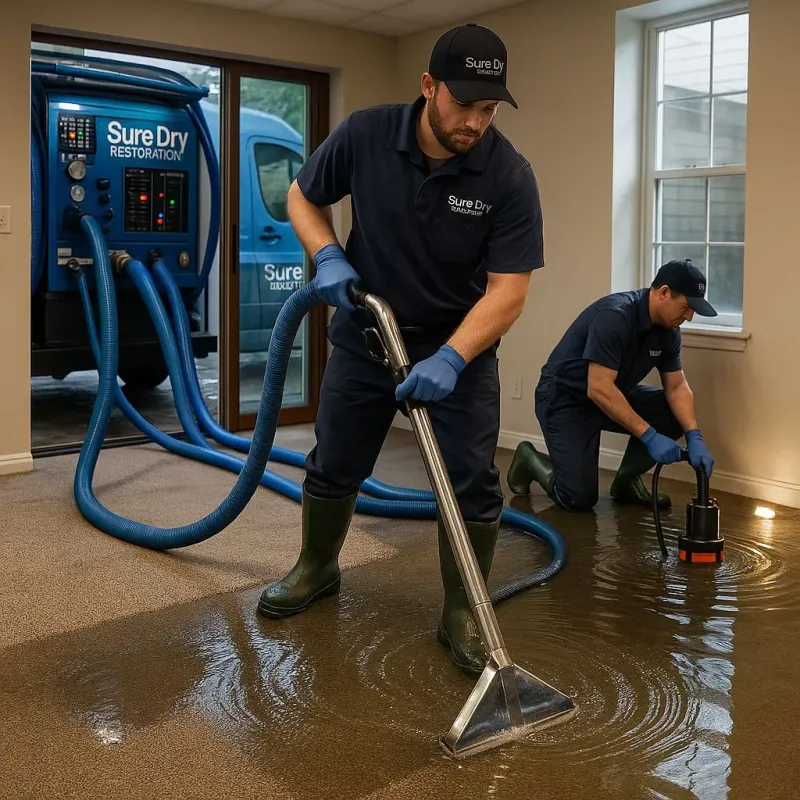 Water Extraction and Removal process in Carthage, NC